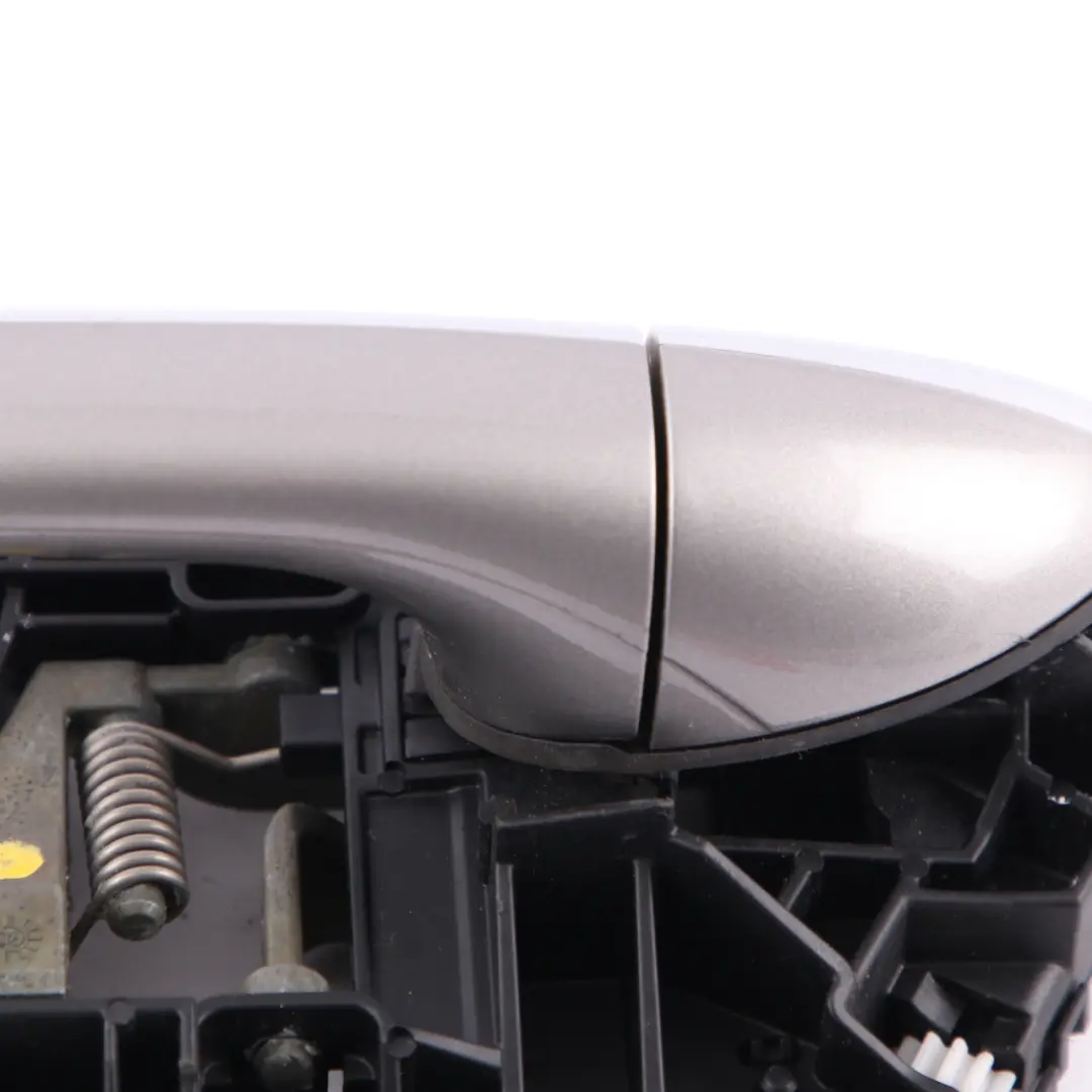 Door Handle Rear Left N/S Grab Cubanite Silver to Mercedes ML W164 with Part number A1647600334 Mercedes ML W164 Door Handle Rear Left N/S Grab Cubanite Silver - SKU A1647600334-CS - Part number A1647600334