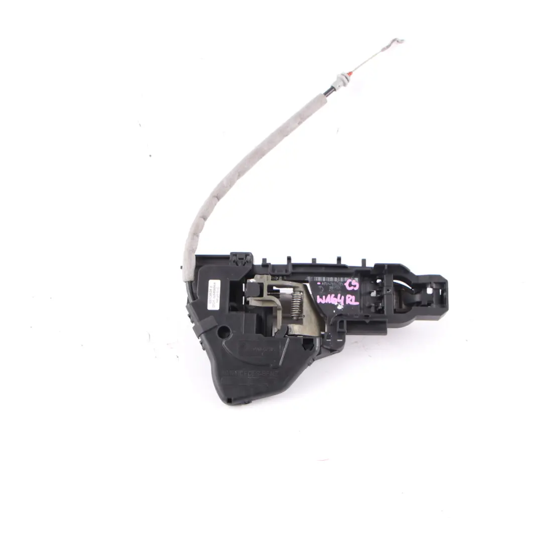 Mercedes ML W164 Door Handle Rear Left N/S Grab Cubanite Silver - SKU A1647600334-CS - Part number A1647600334