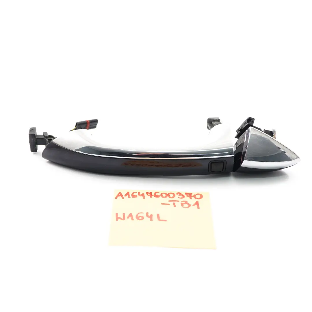 Mercedes ML W164 Türgriff Griff vorne links Keyless Go Obsidian Schwarz - 197 - SKU A1647600370-OB - Teilenummer A1647600370