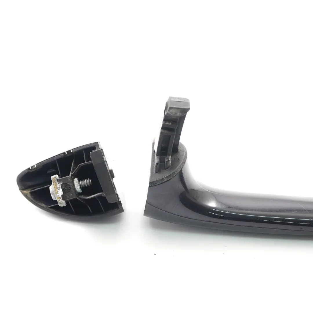 Mercedes ML W164 Door Handle Grab Front Left N/S Keyless Go Obsidian Black - 197 - SKU A1647600370-OB - Part number A1647600370