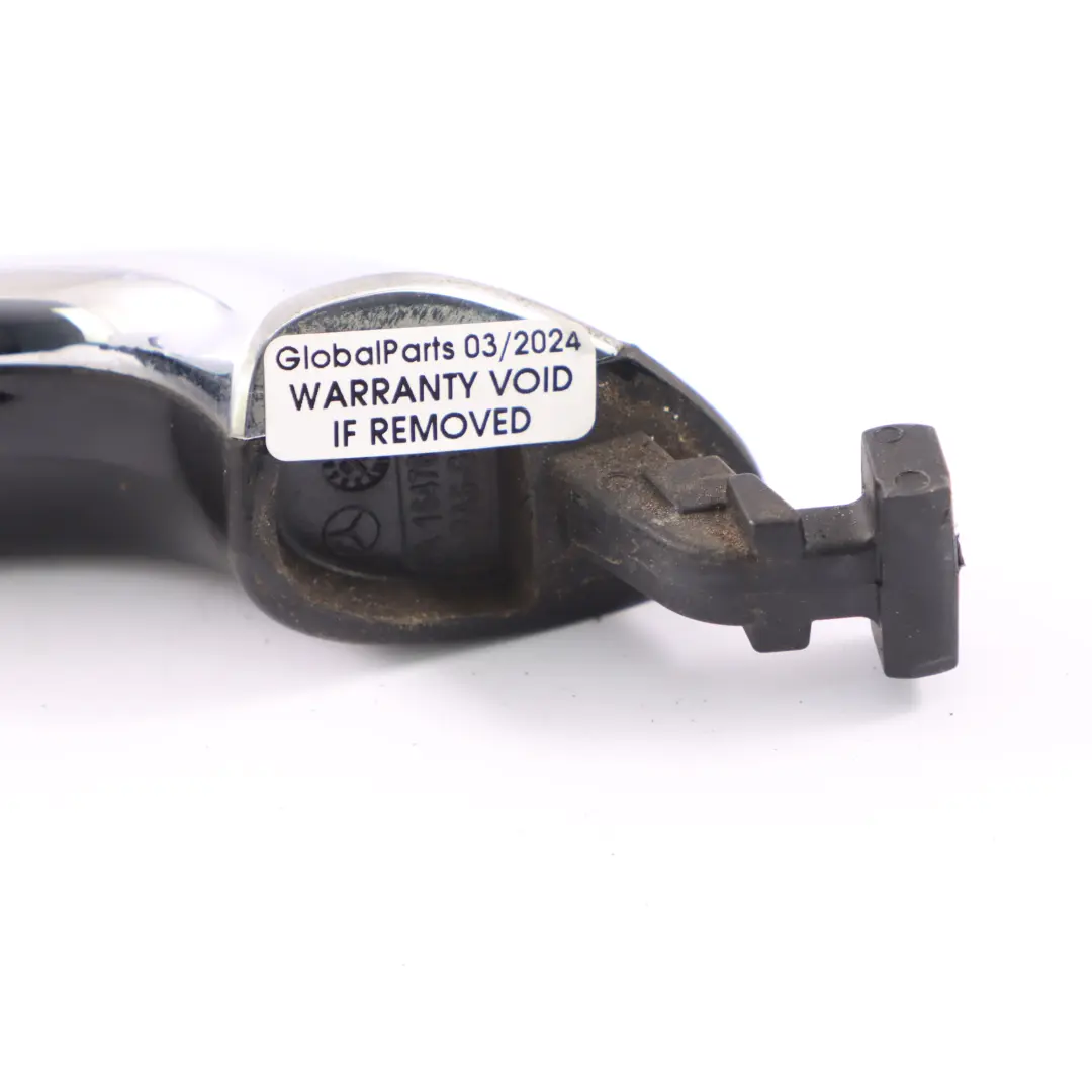  Door Handle Mercedes W164 W251 Rear Left N/S Obsidian Black Metallic - 197 - SKU A1647600570-OB - Part number A1647600570