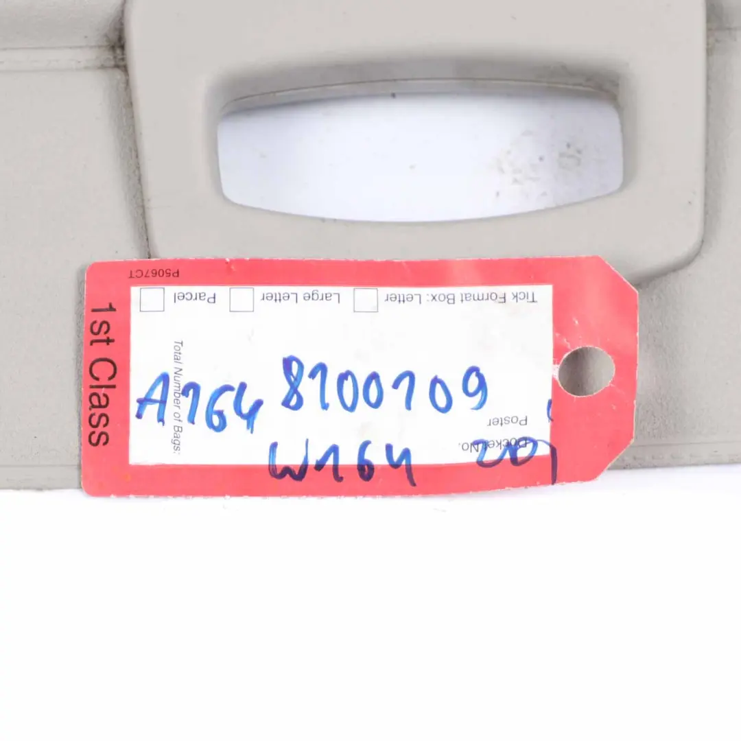 Mercedes W164 Roller Blind Rear Boot Trunk Parcel Shelf Cover Grey - SKU A1648100109 - Part number A1648100109
