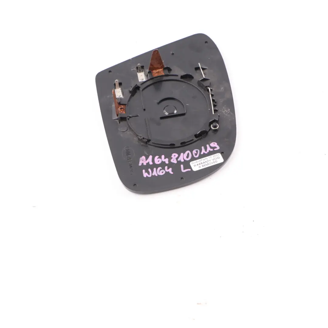 Wing Mirror Glass Door Left N/S to Mercedes ML W164 with Part number A1648100119 Mercedes ML W164 Wing Mirror Glass Door Left N/S - SKU A1648100119 - Part number A1648100119