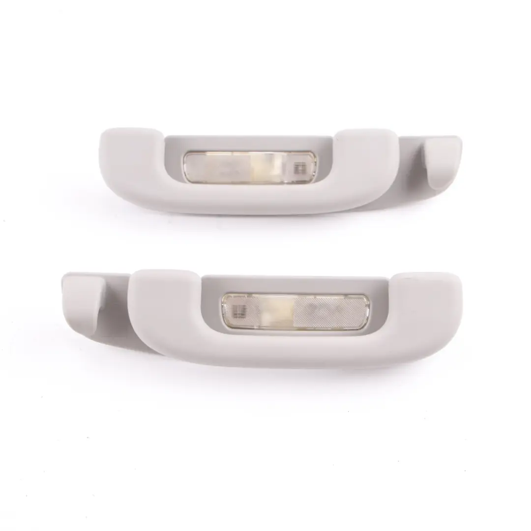 Set maniglie tetto interni anteriore sinistro destro Grigio per Mercedes ML W164 con numero di parte A1648100554 Mercedes ML W164 Set maniglie tetto interni anteriore sinistro destro Grigio - SKU A1648100554-2 - Numero di parte A1648100554