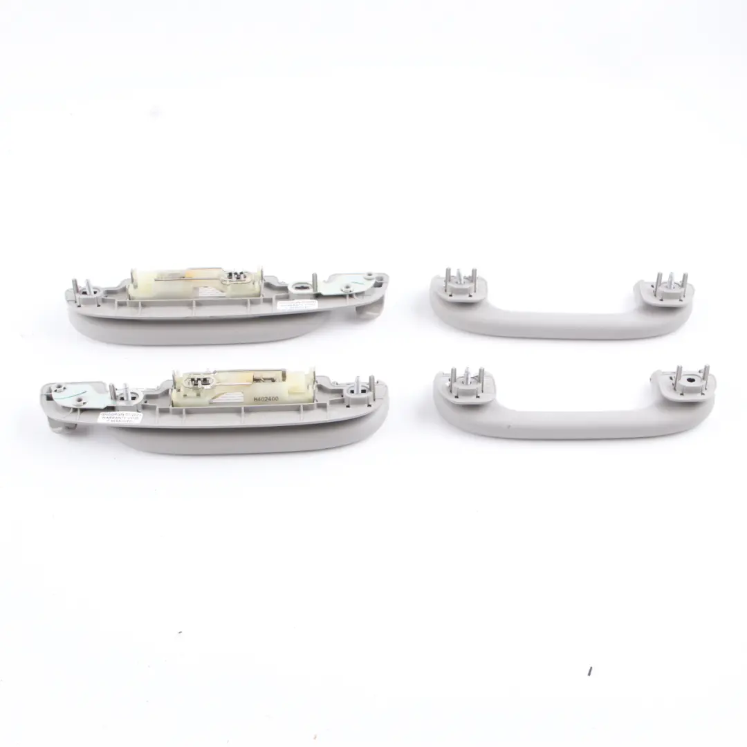 Mercedes ML W164 Jeu poignées toit Intérieur Avant Arrière Gauche Droite Gris - SKU A1648100554-2 - Numéro de pièce A1648100554