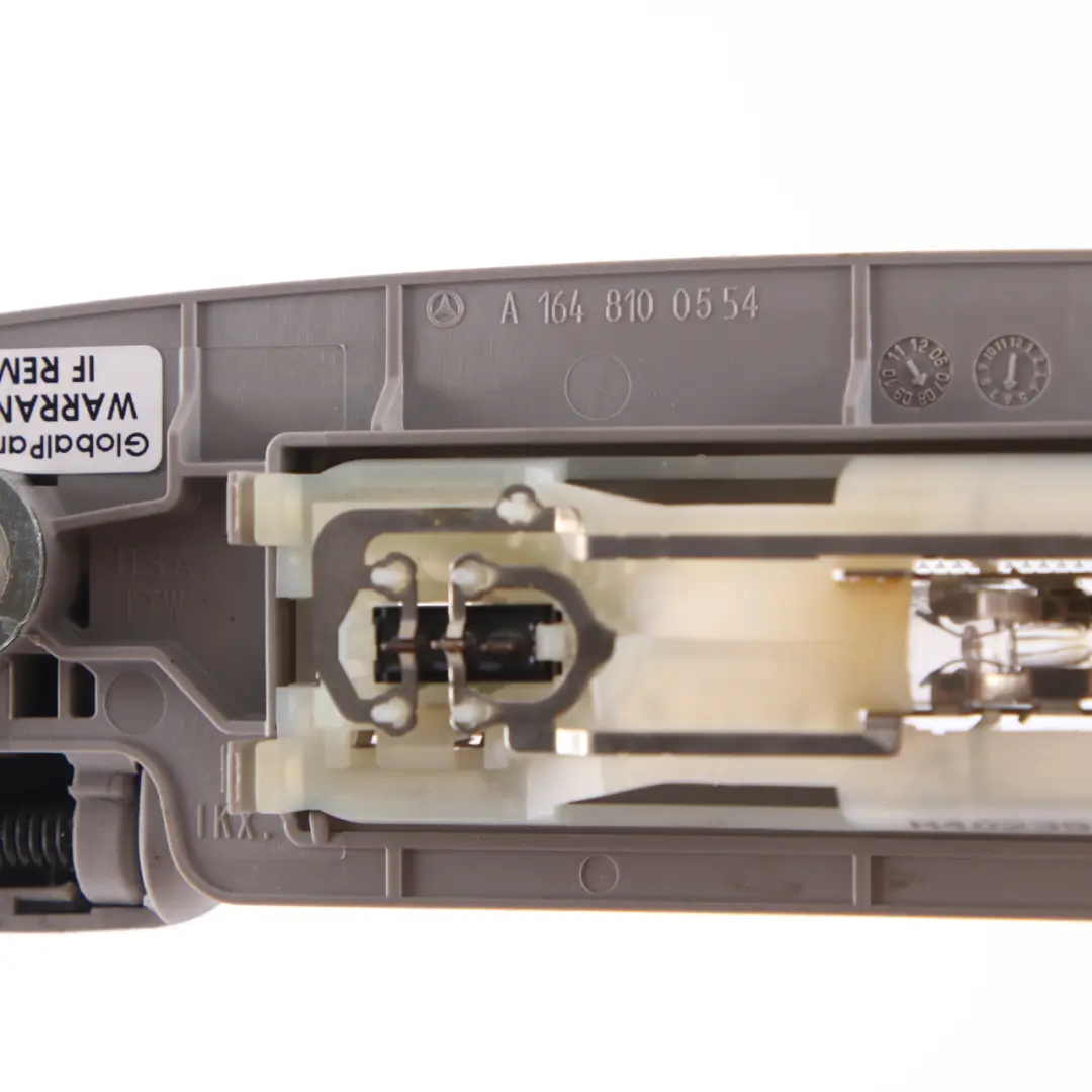 Mercedes ML W164 Jeu poignées toit Intérieur Avant Arrière Gauche Droite Gris - SKU A1648100554-2 - Numéro de pièce A1648100554