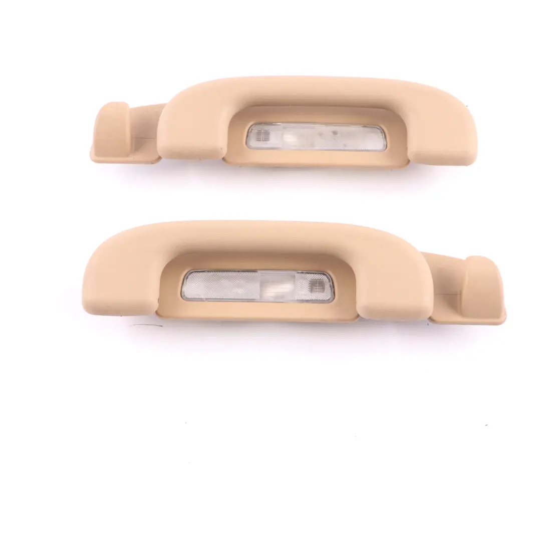 Mercedes W164 Roof Grab Handle Set Interior Front Rear Left Right N/O/S Buckskin - SKU A1648100554-3 - Part number A1648100554