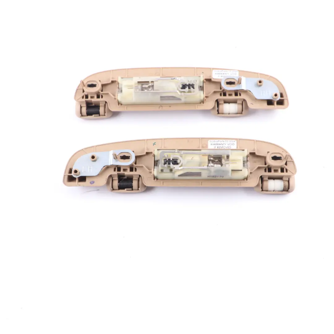 Mercedes W164 Roof Grab Handle Set Interior Front Rear Left Right N/O/S Buckskin - SKU A1648100554-3 - Part number A1648100554