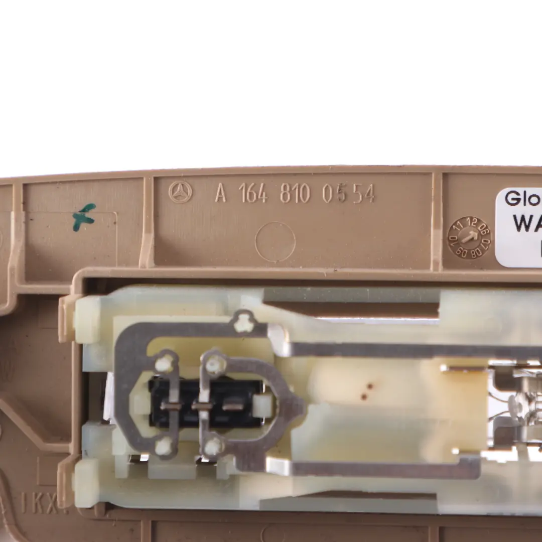 Mercedes W164 Roof Grab Handle Set Interior Front Rear Left Right N/O/S Buckskin - SKU A1648100554-3 - Part number A1648100554