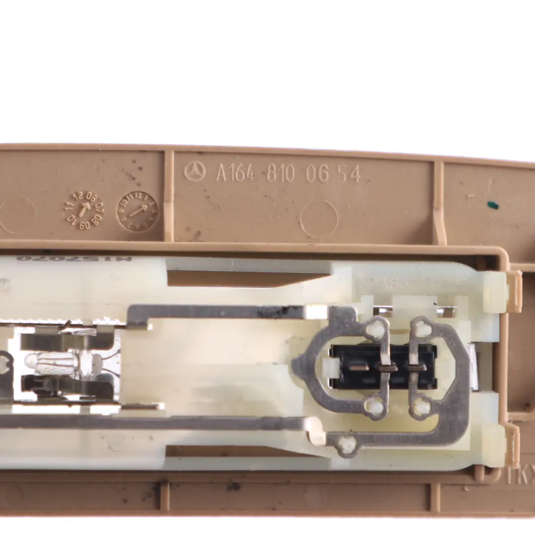 Mercedes W164 Roof Grab Handle Set Interior Front Rear Left Right N/O/S Buckskin - SKU A1648100554-3 - Part number A1648100554