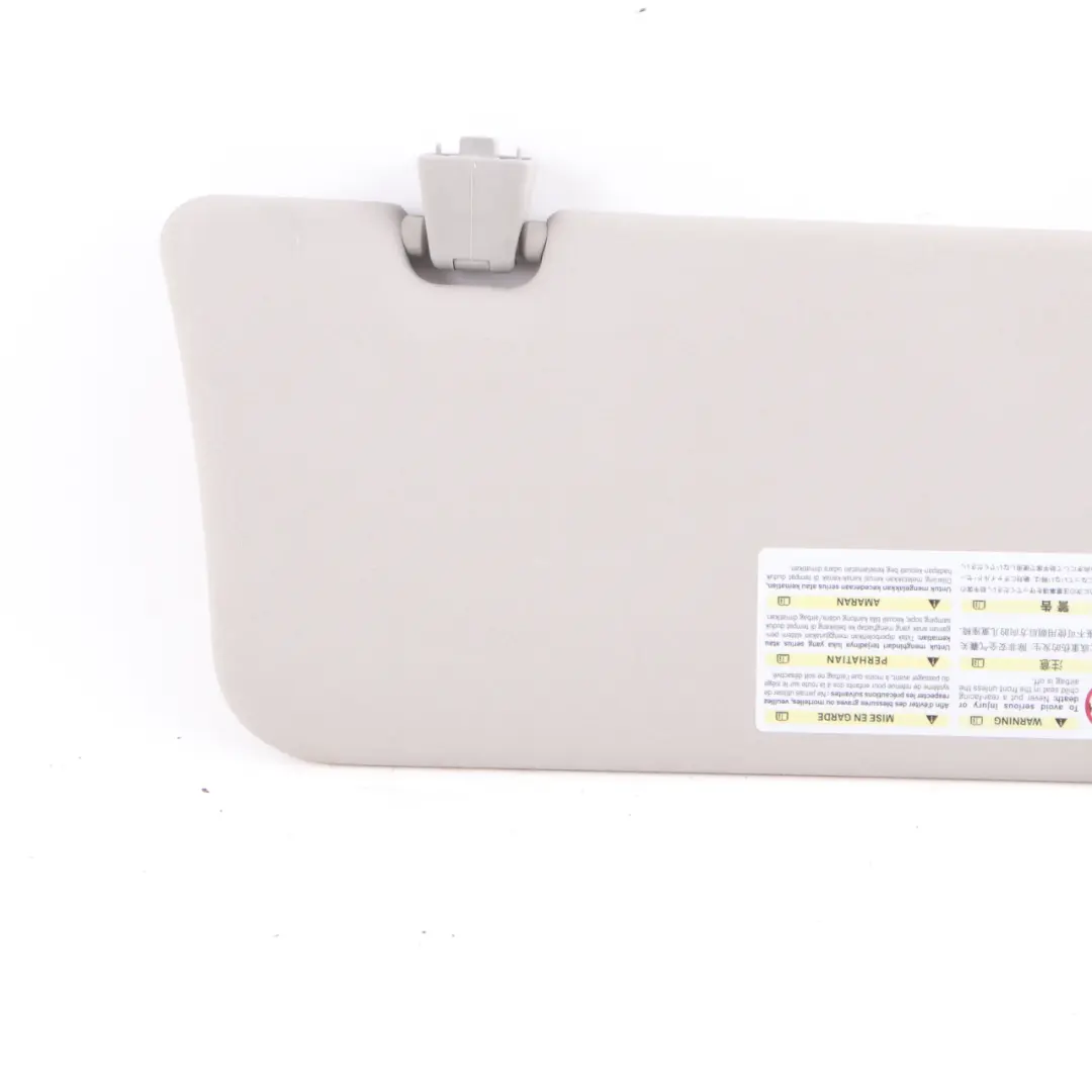 Sun Visor Cover Mirror Trim Left N/S Panel Grey A1648101310 to Mercedes ML W164 with Part number A1648102310 Mercedes ML W164 Sun Visor Cover Mirror Trim Left N/S Panel Grey A1648101310 - SKU A1648102310-1 - Part number A1648102310