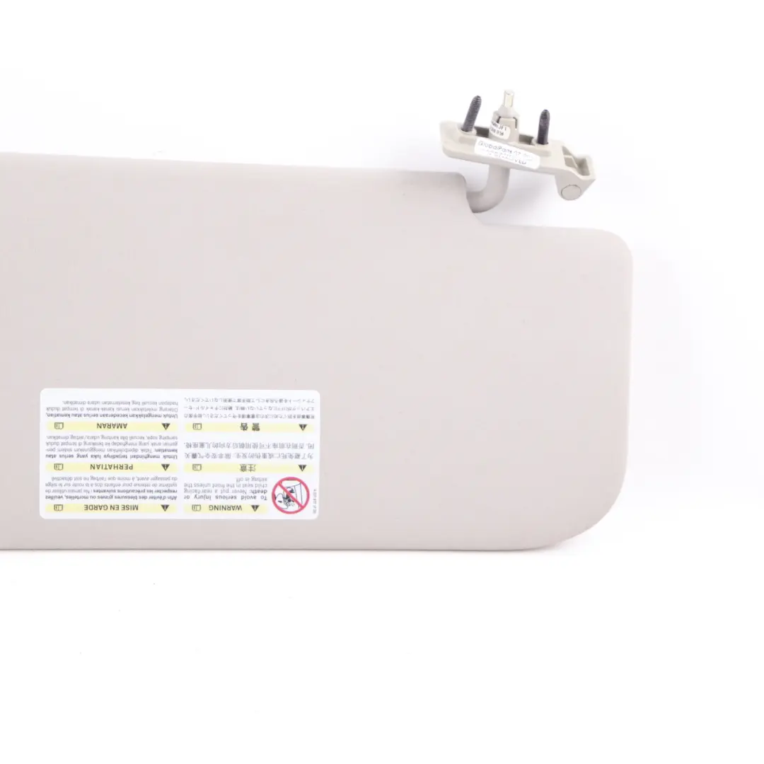 Sun Visor Cover Mirror Trim Left N/S Panel Grey A1648101310 to Mercedes ML W164 with Part number A1648102310 Mercedes ML W164 Sun Visor Cover Mirror Trim Left N/S Panel Grey A1648101310 - SKU A1648102310-1 - Part number A1648102310