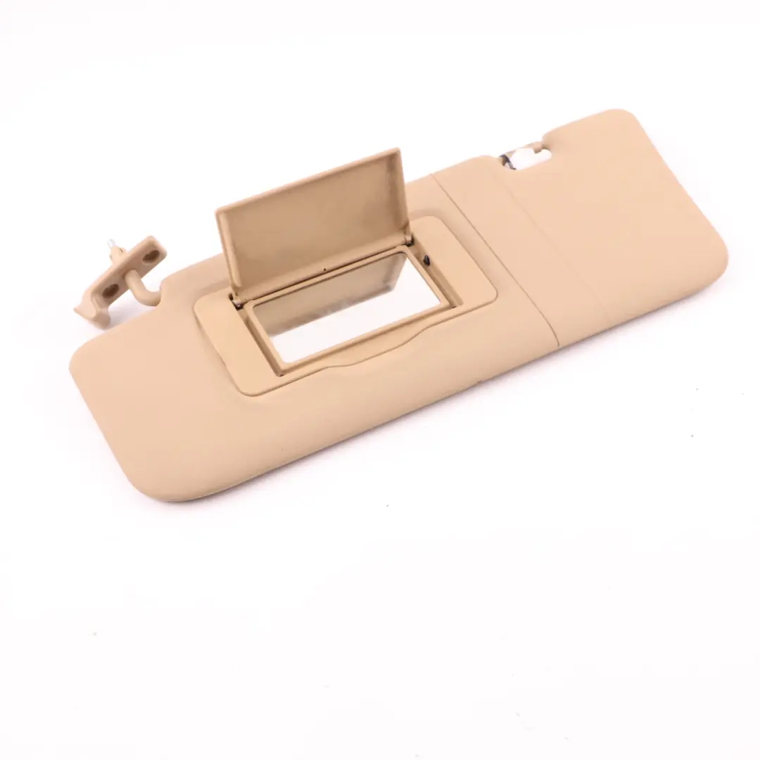Sun Visor Cover Mirror Trim Left N/S Panel Beige to Mercedes ML W164 with Part number A1648102310 Mercedes ML W164 Sun Visor Cover Mirror Trim Left N/S Panel Beige - SKU A1648102310-2 - Part number A1648102310