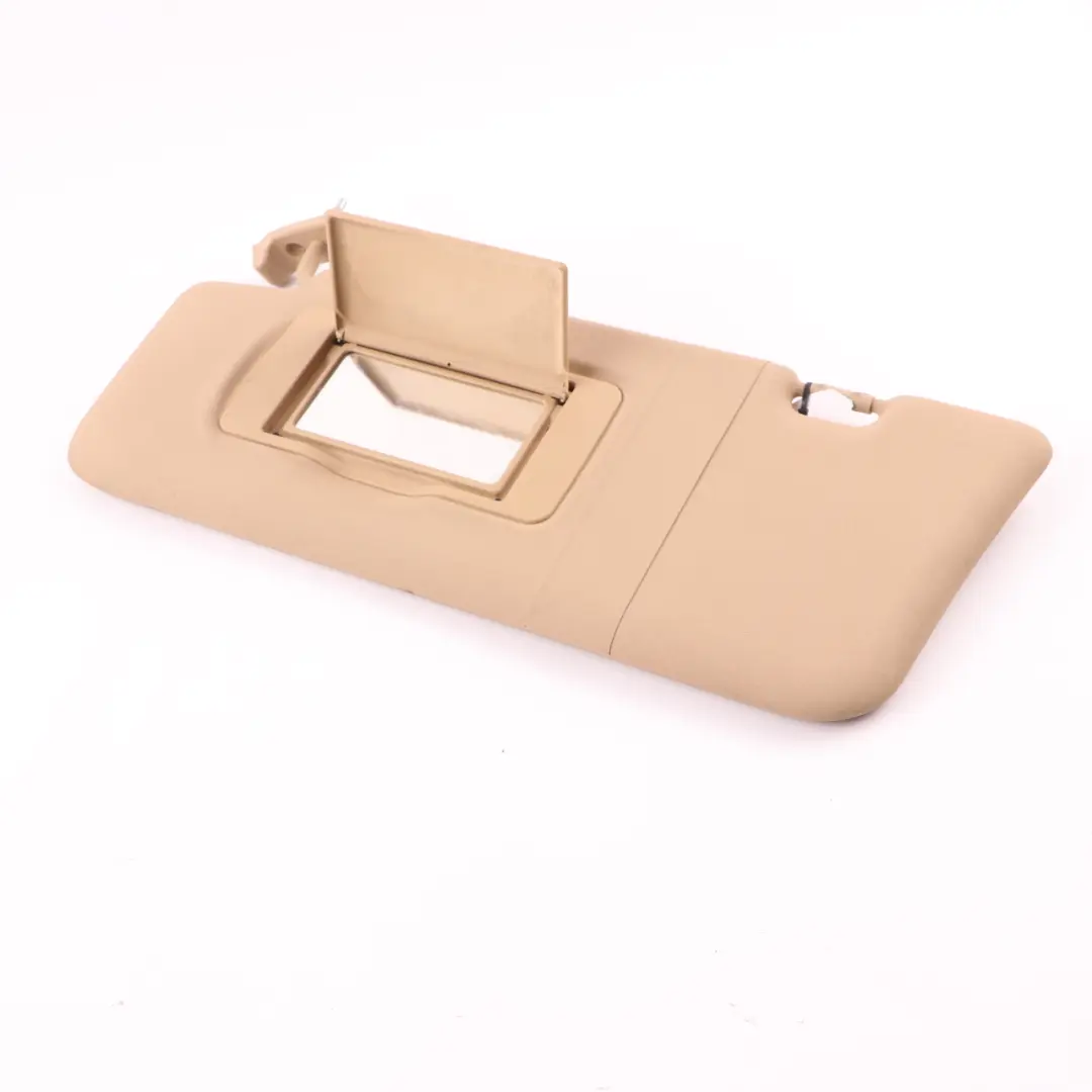 Sun Visor Cover Mirror Trim Left N/S Panel Beige to Mercedes ML W164 with Part number A1648102310 Mercedes ML W164 Sun Visor Cover Mirror Trim Left N/S Panel Beige - SKU A1648102310-2 - Part number A1648102310