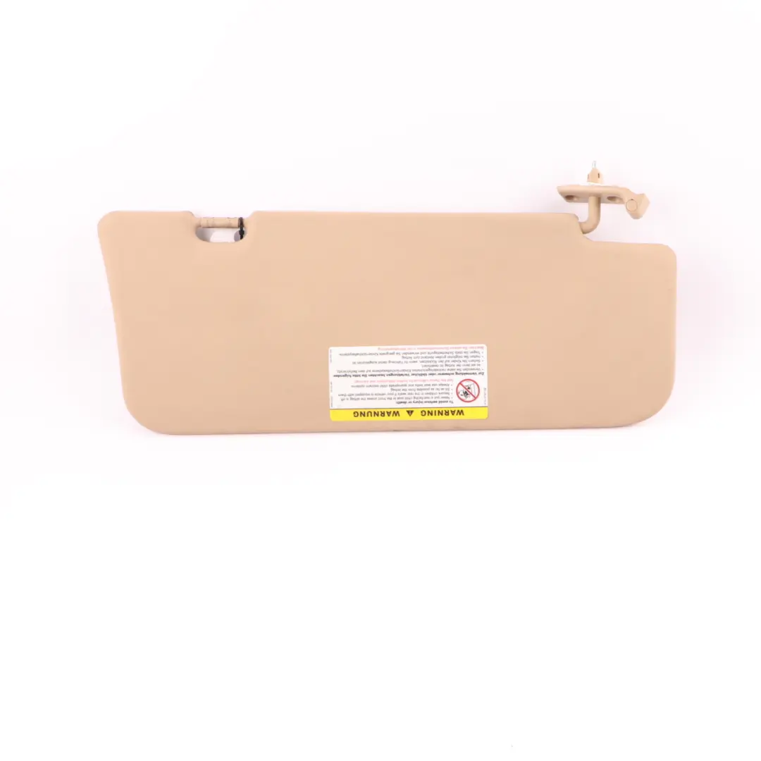 Sun Visor Cover Mirror Trim Left N/S Panel Beige to Mercedes ML W164 with Part number A1648102310 Mercedes ML W164 Sun Visor Cover Mirror Trim Left N/S Panel Beige - SKU A1648102310-2 - Part number A1648102310