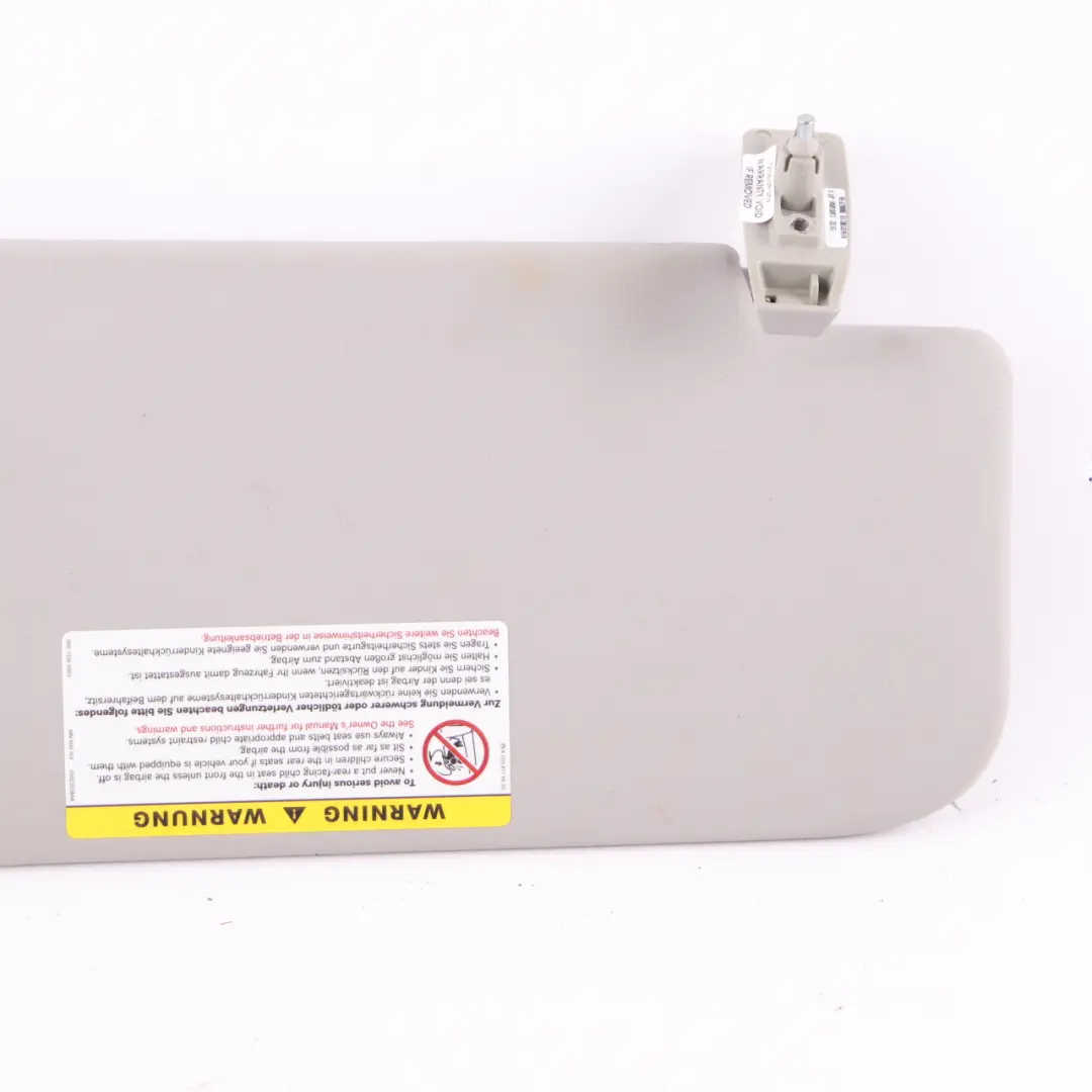 Mercedes ML W164 pare soleil rétroviseur gauche panneau gris - SKU A1648102310 - Numéro de pièce A1648102310