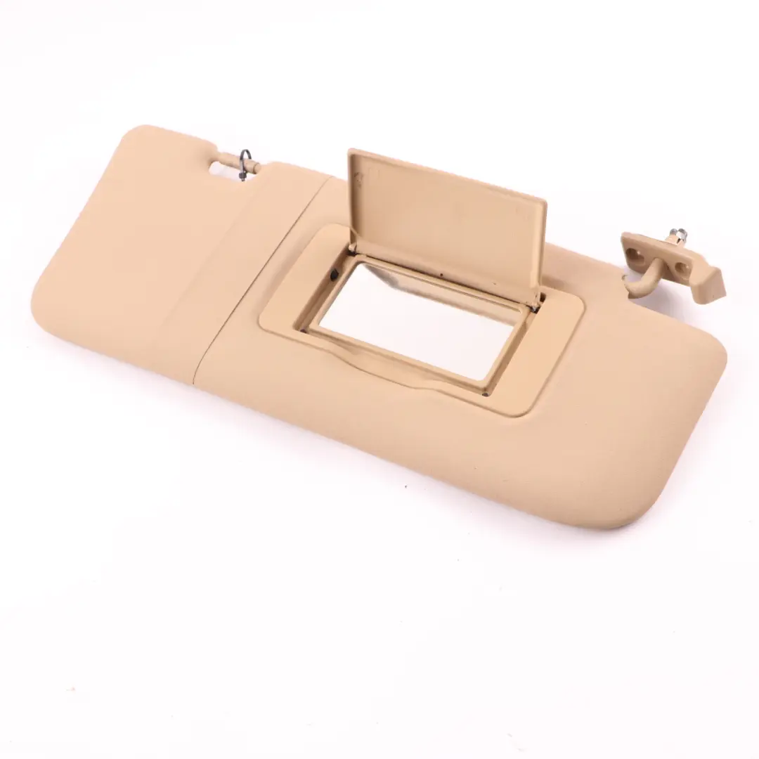Sun Visor Cover Mirror Trim Right O/S Panel Beige to Mercedes ML W164 with Part number A1648102410 Mercedes ML W164 Sun Visor Cover Mirror Trim Right O/S Panel Beige - SKU A1648102410-2 - Part number A1648102410