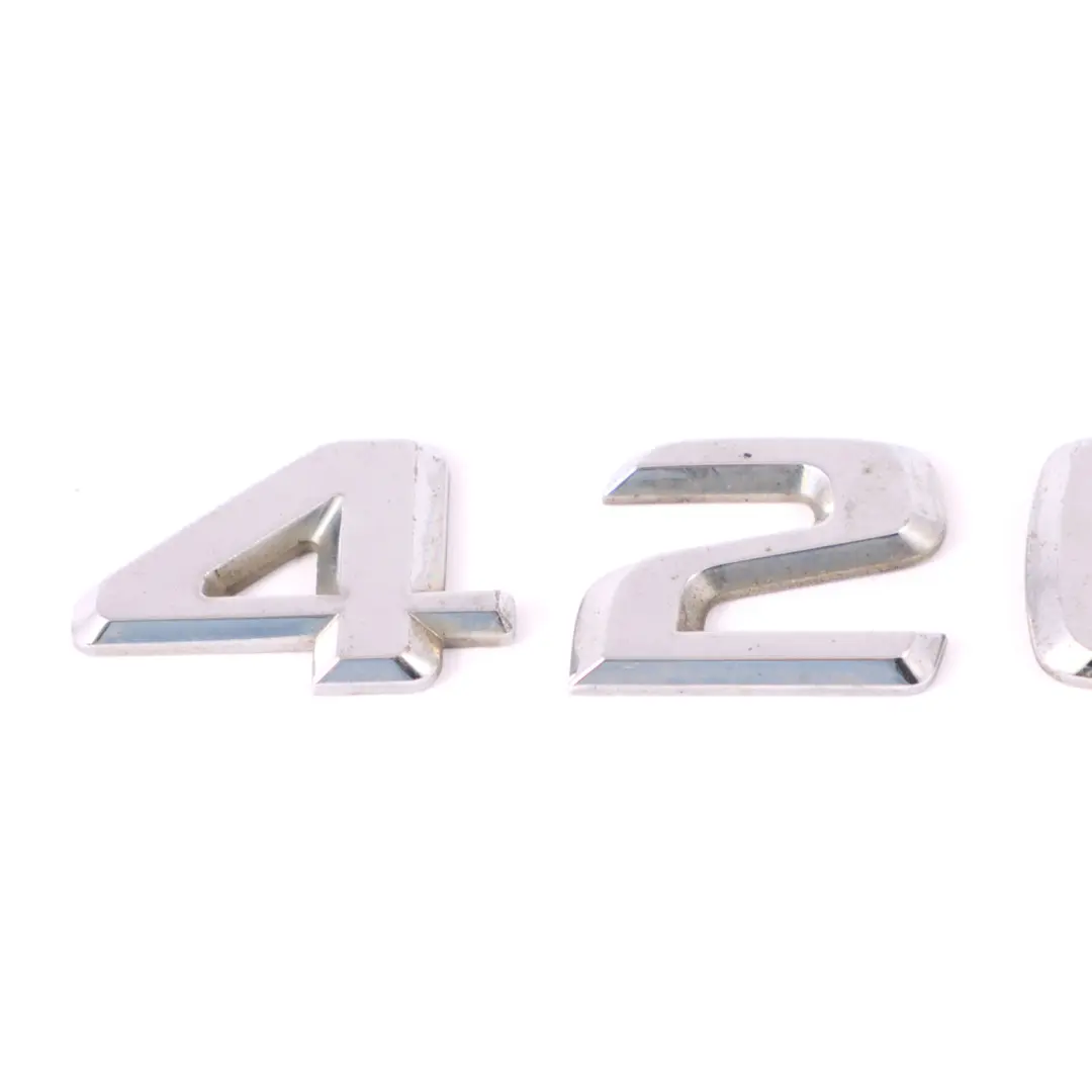 Mercedes X164 GL 420 Emblem Lettering Boot Trunk Logo Badge Chrom - SKU A1648170115 - Part number A1648170115