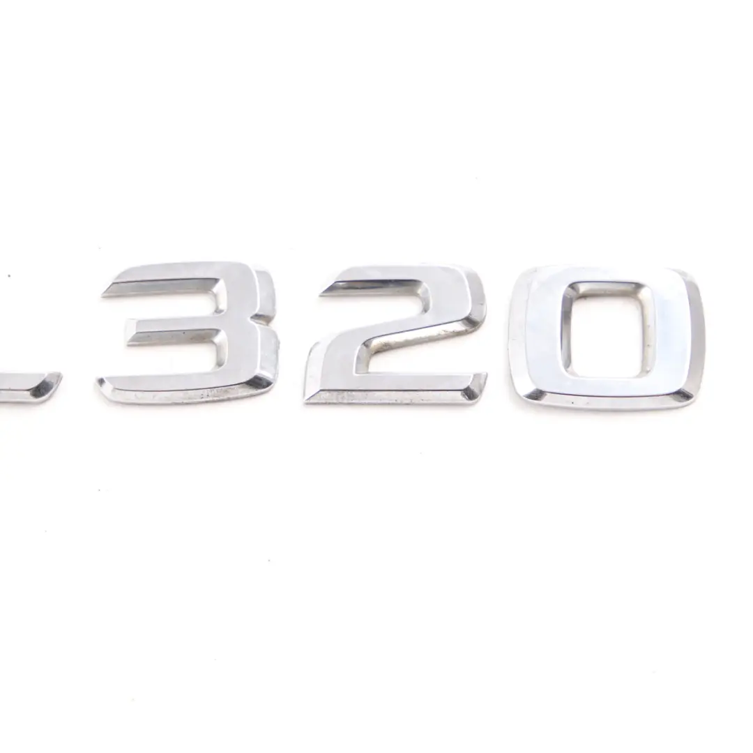 Mercedes ML W164 ML 320 Trunk Emblem Rear Adhered Boot Badge Logo - SKU A1648170915 - Part number A1648170915