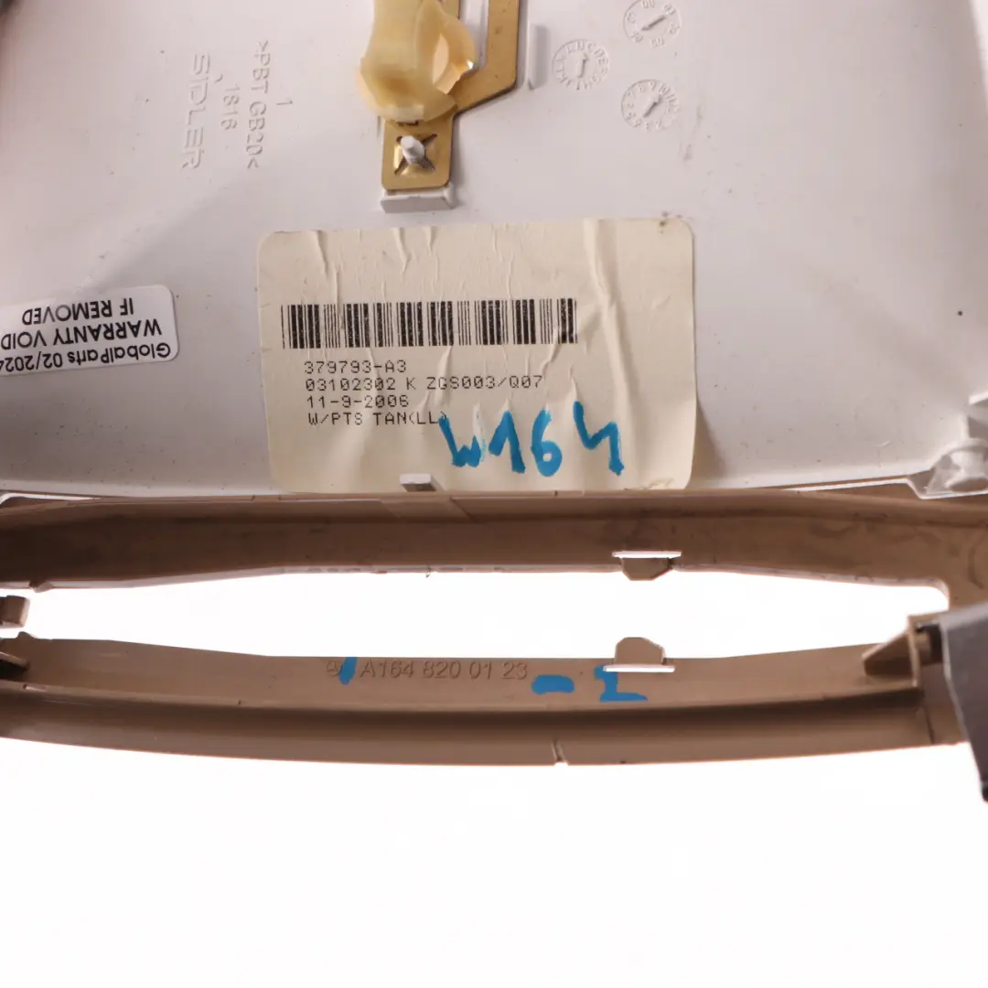  Lamp Interior Mercedes W164 Rear Reading Light Roof Buckskin Beige - SKU A1648200123-2 - Part number A1648200123