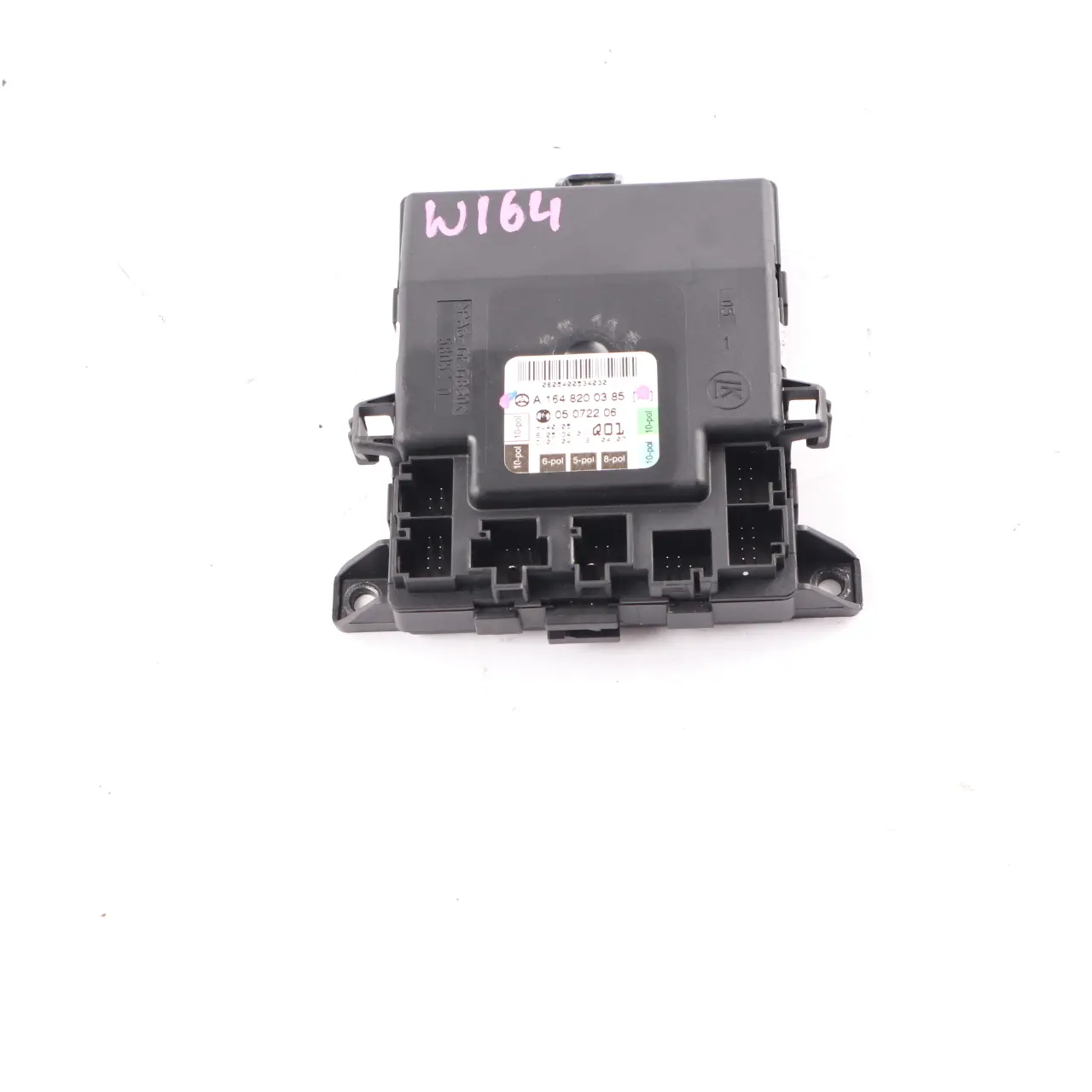 Mercedes ML W164 Front Door Module Left N/S Control Unit ECU A1648200385
