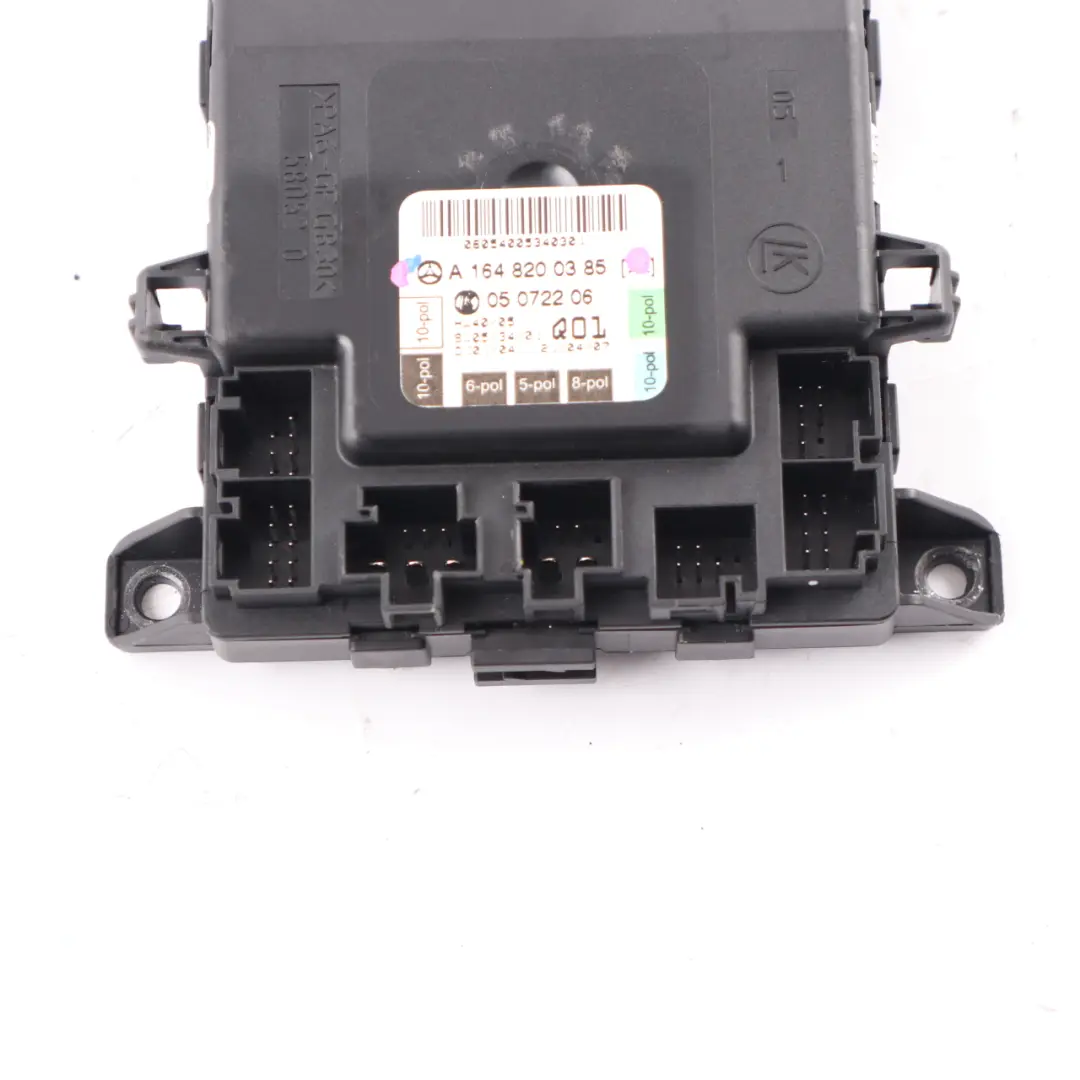 Front Door Module Left N/S Control Unit ECU to Mercedes ML W164 with Part number A1648200385 Mercedes ML W164 Front Door Module Left N/S Control Unit ECU - SKU A1648200385 - Part number A1648200385