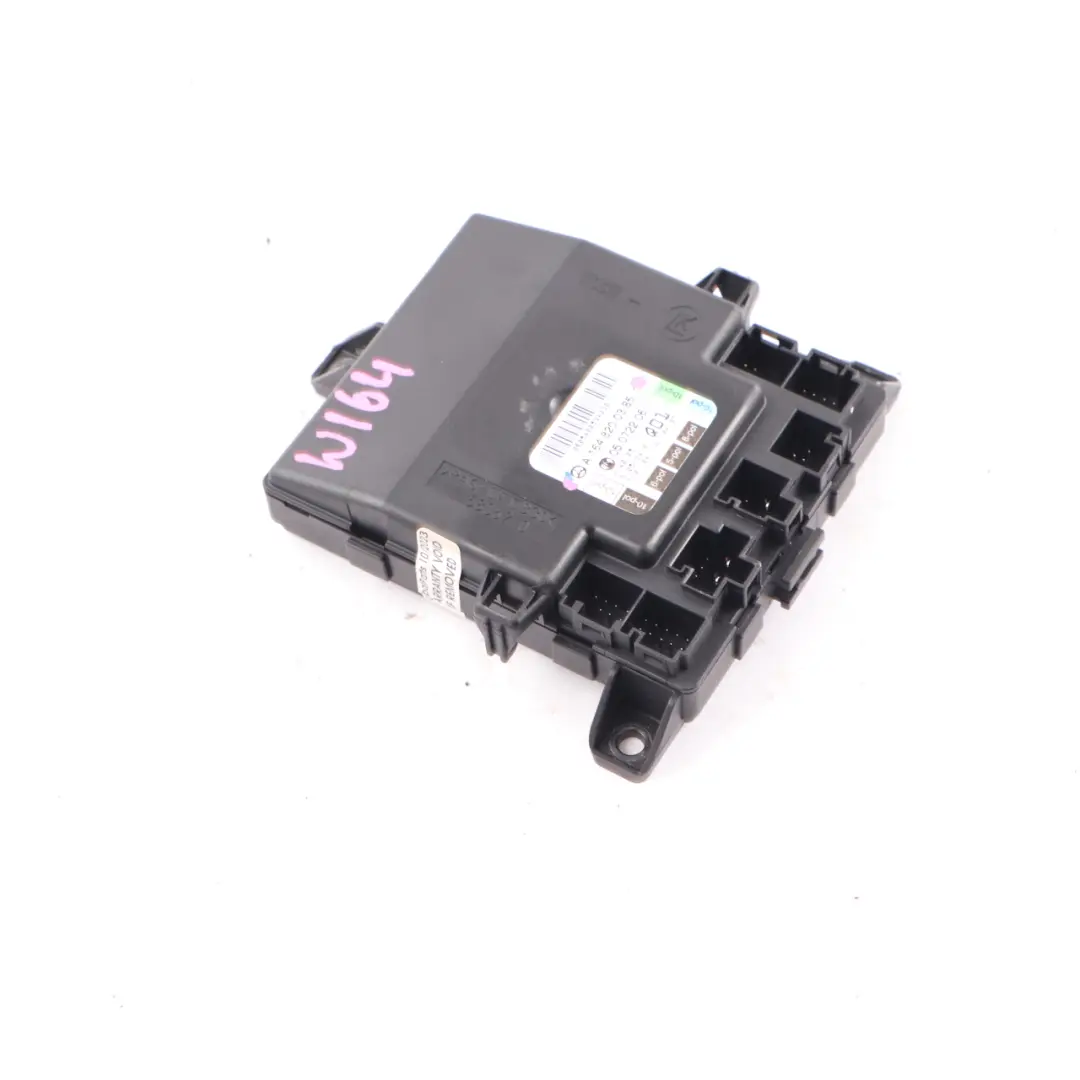 Módulo puerta delantera izquierda control ECU para Mercedes ML W164 con número de pieza A1648200385 Mercedes ML W164 Módulo puerta delantera izquierda control ECU - SKU A1648200385 - Número de pieza A1648200385