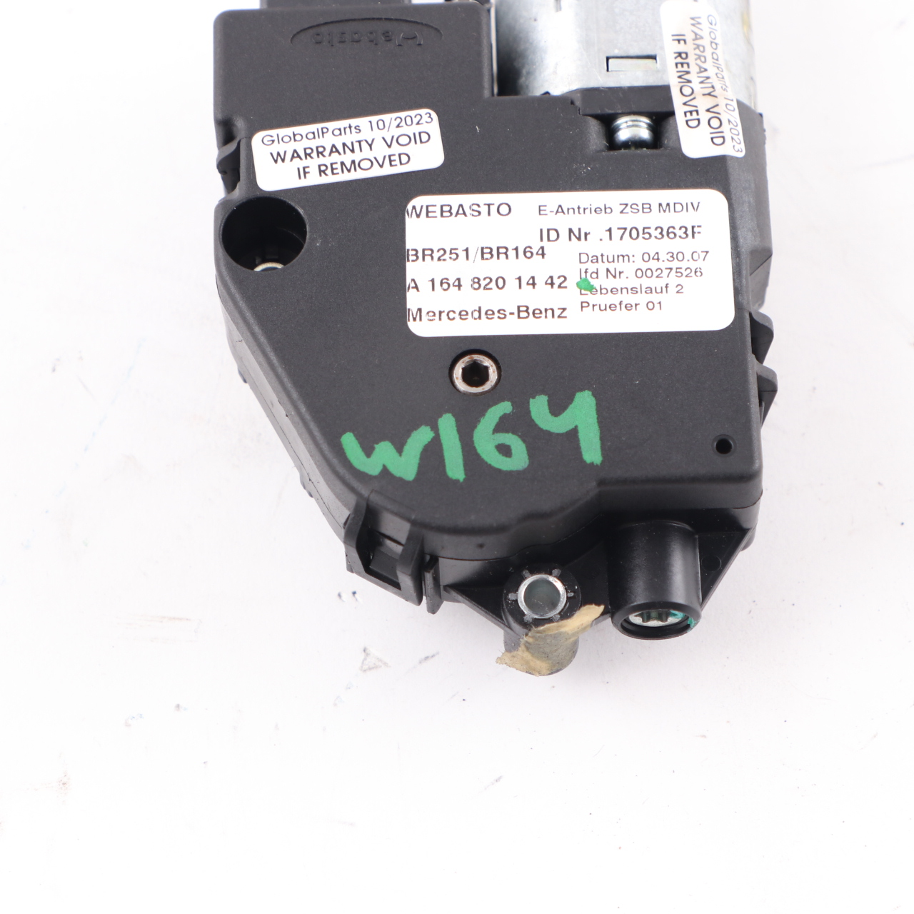 thumbnail image 2 of Chrome4urauto Sunroof Motor Gear For Mercedes ML320 ML350 GL350 GL450 GL550 R320 1648201442 2 of 6