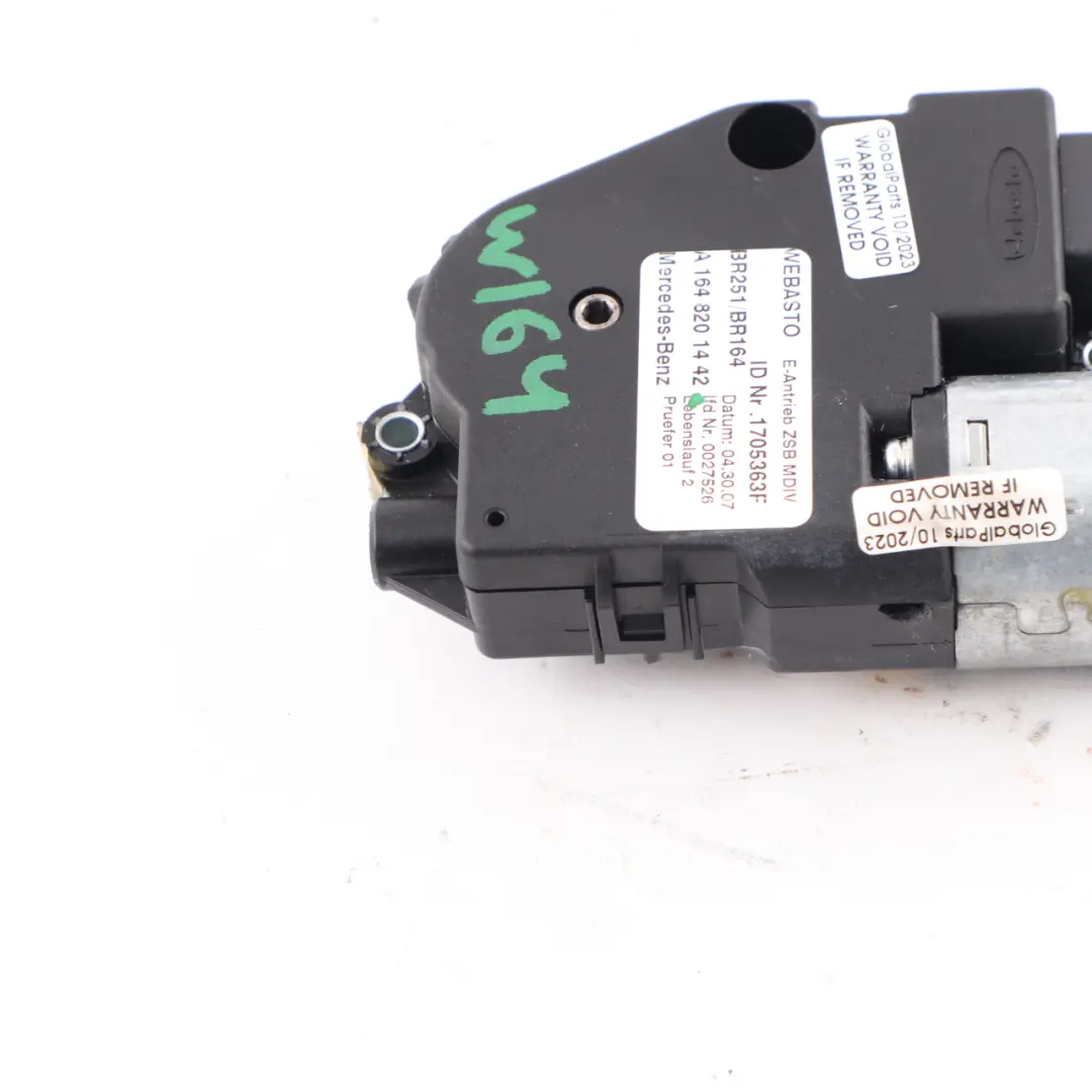 Mercedes W164 Sunroof Control Unit Motor Sun Roof Actuator - SKU A1648201442 - Part number A1648201442