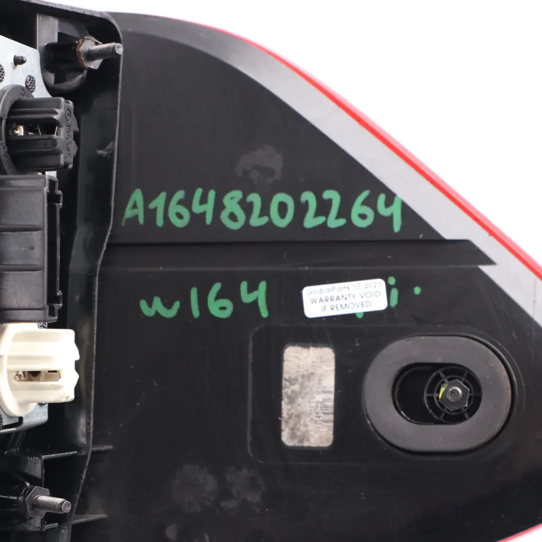 Lamp Right O/S Tail Light Side Panel to Mercedes ML W164 Rear with Part number A1648202264 Mercedes ML W164 Rear Lamp Right O/S Tail Light Side Panel - SKU A1648202264 - Part number A1648202264