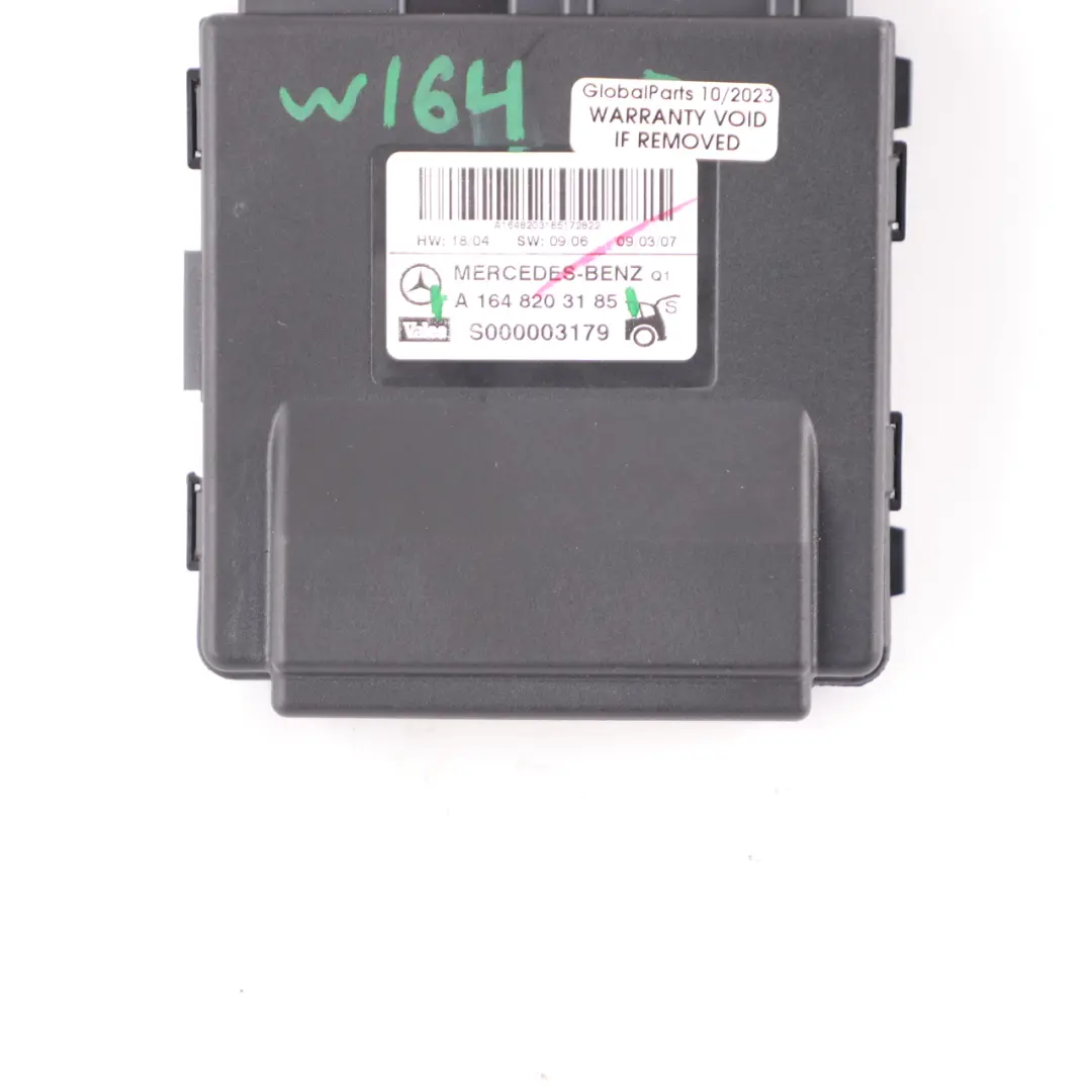 Lift Boot Lid Control Module to Mercedes ML W164 Automatic Tailgate with Part number A1648203185 Mercedes ML W164 Automatic Tailgate Lift Boot Lid Control Module - SKU A1648203185 - Part number A1648203185