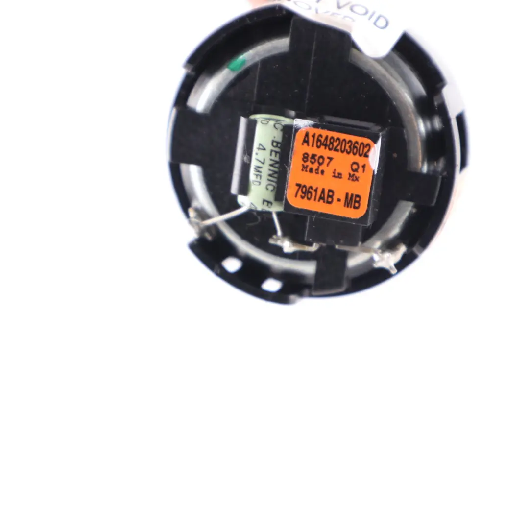 Altavoz Frontal Trasero Puerta Tweeter Izquierdo Derecho para Mercedes ML W164 con número de pieza A1648203602 Mercedes ML W164 Altavoz Frontal Trasero Puerta Tweeter Izquierdo Derecho - SKU A1648203602 - Número de pieza A1648203602