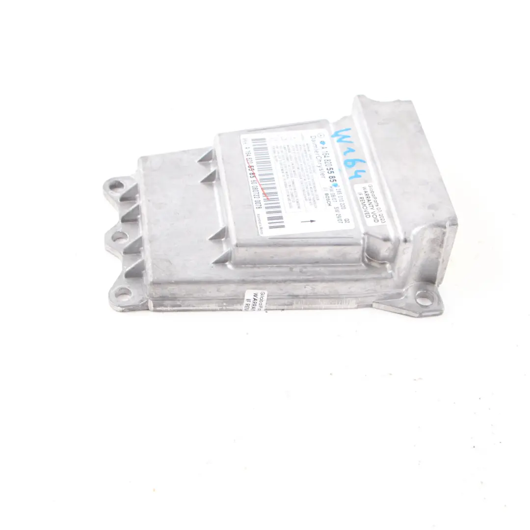 Mercedes W164 Módulo De Aire Unidad De Control Sensor SRS ECU Bosch - SKU A1648205585 - Número de pieza A1648205585
