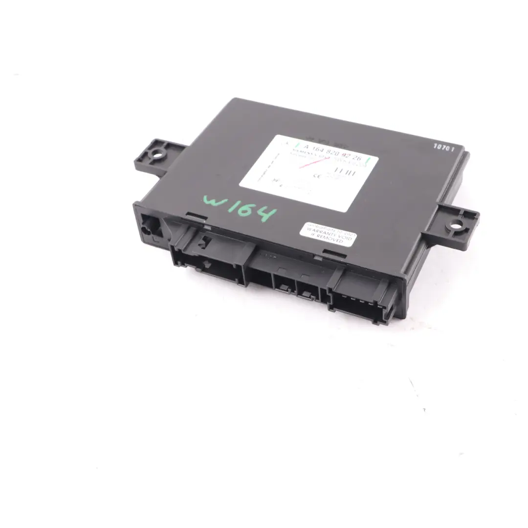 Keyless Go Module Mercedes W164 ECU Door Lock Control Unit to  with Part number A1648206185  Keyless Go Module Mercedes W164 ECU Door Lock Control Unit - SKU A1648206185 - Part number A1648206185