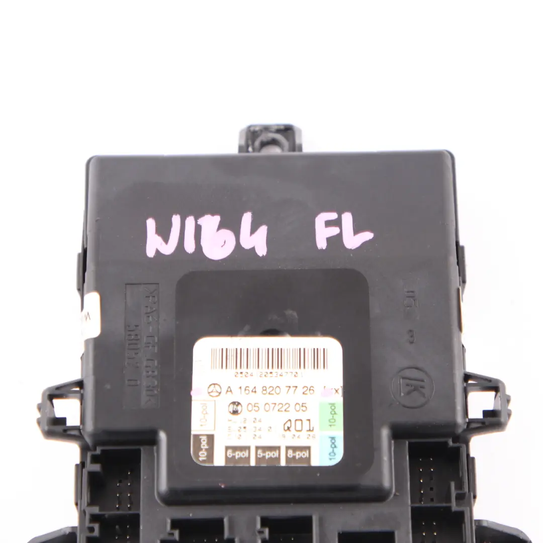  Door Module Mercedes ML W164 Front Left N/S Control Unit Module - SKU A1648207726 - Part number A1648207726