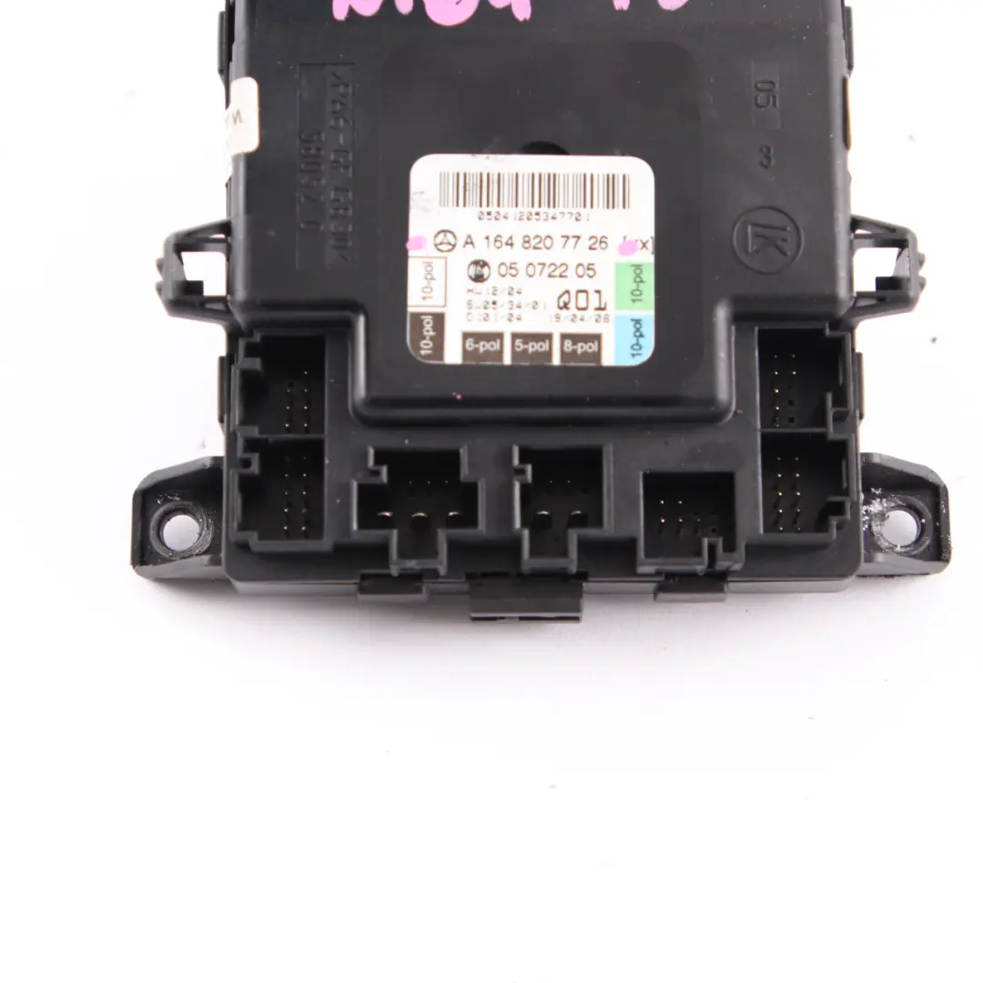  Door Module Mercedes ML W164 Front Left N/S Control Unit Module - SKU A1648207726 - Part number A1648207726
