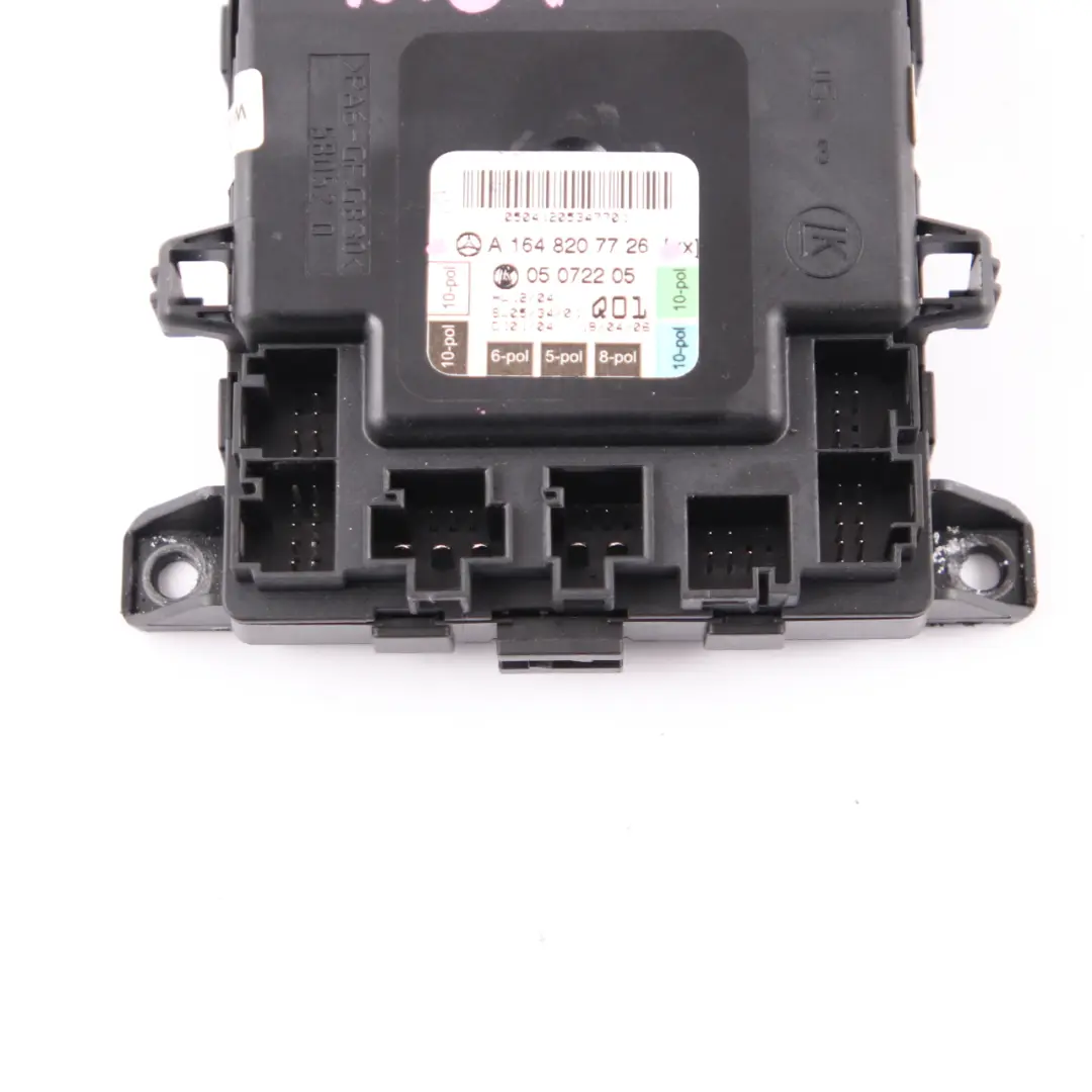  Door Module Mercedes ML W164 Front Left N/S Control Unit Module - SKU A1648207726 - Part number A1648207726