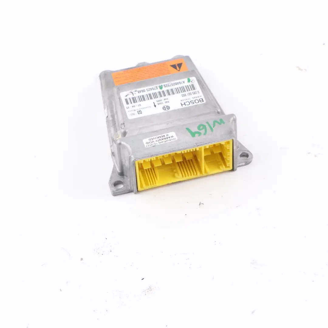 Modulo Aria SRS Unità Di Controllo ECU per Mercedes ML W164 con numero di parte A1648207926 Mercedes ML W164 Modulo Aria SRS Unità Di Controllo ECU - SKU A1648207926 - Numero di parte A1648207926