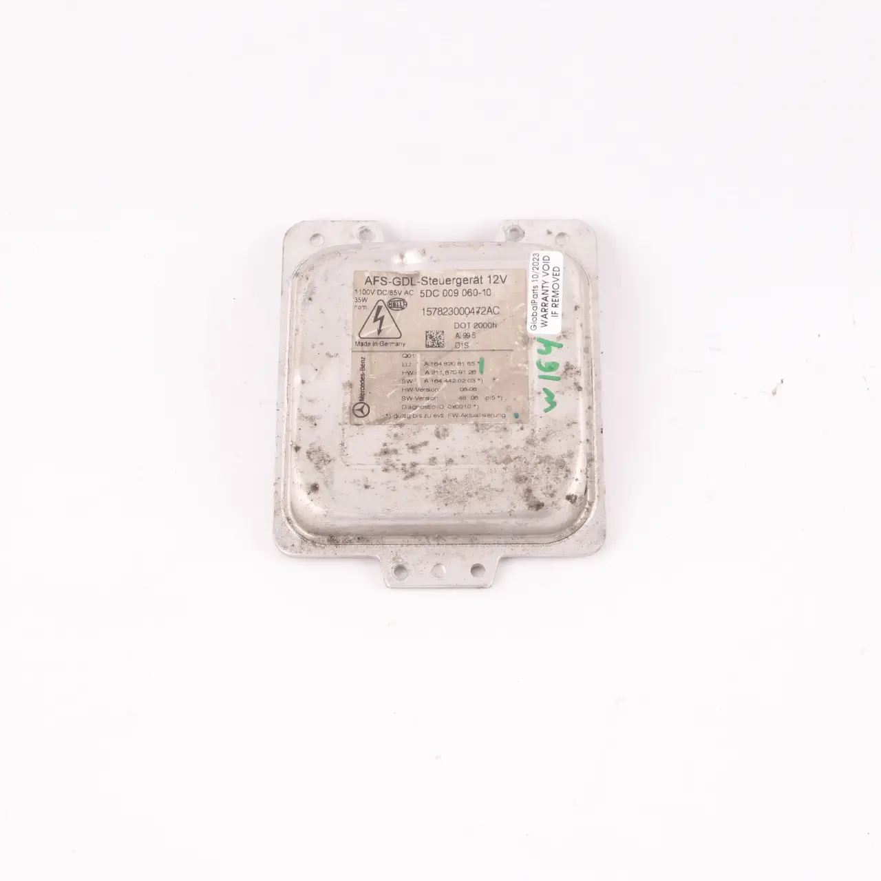 Mercedes ML W164 Unidad control xenón Módulo reactancia faros Hella A1648208185