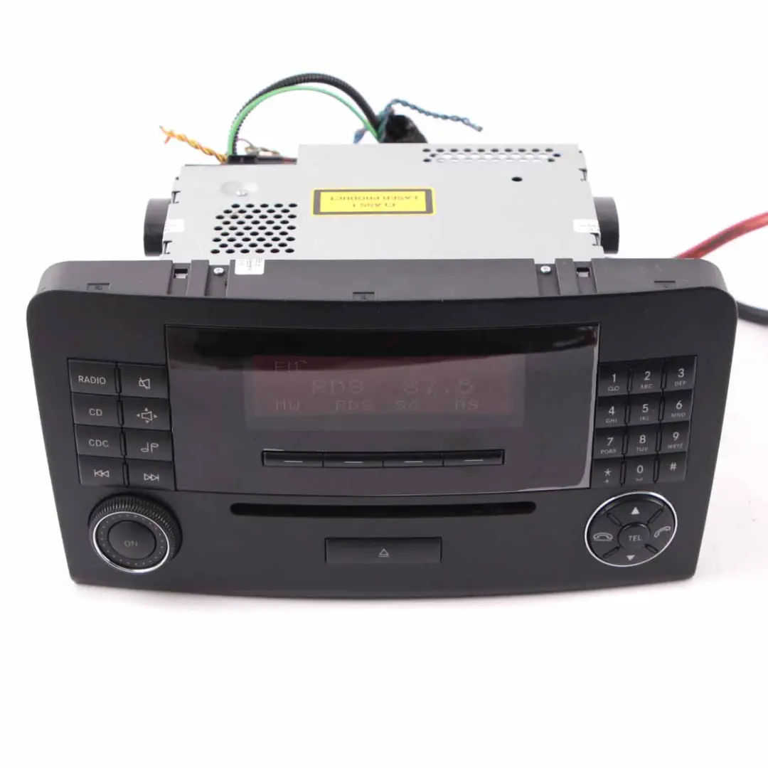 Audio 20 Stereo Radio CD Head Unit Player to Mercedes ML W164 with Part number A1648209289 Mercedes ML W164 Audio 20 Stereo Radio CD Head Unit Player - SKU A1648209289 - Part number A1648209289