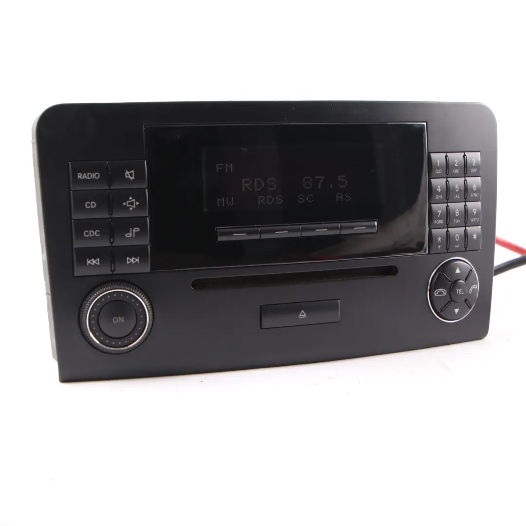 Audio 20 Stereo Radio CD Head Unit Player to Mercedes ML W164 with Part number A1648209289 Mercedes ML W164 Audio 20 Stereo Radio CD Head Unit Player - SKU A1648209289 - Part number A1648209289