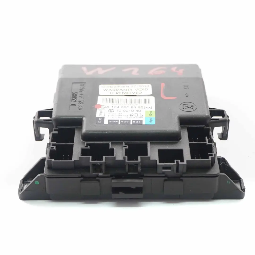 Mercedes ML W164 Door Module Front Left N/S Control Unit Module - SKU A1648209385 - Part number A1648209385