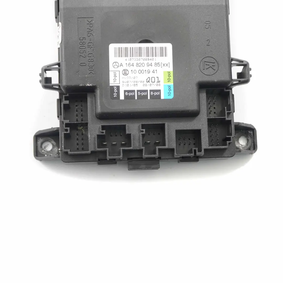 Door Module Front Right O/S Control Unit Module to Mercedes ML W164 with Part number A1648209485 Mercedes ML W164 Door Module Front Right O/S Control Unit Module - SKU A1648209485 - Part number A1648209485