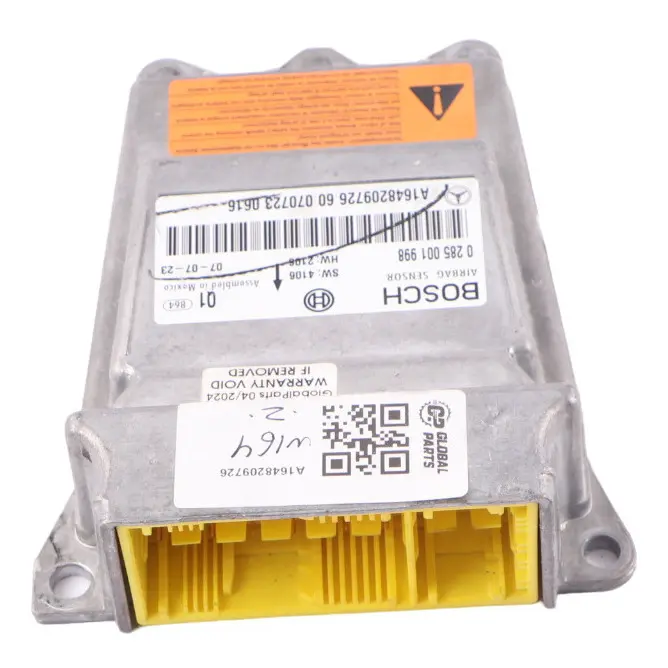 Module ECU Sensor Control Unit to Mercedes W164 Air with Part number A1648209726 Mercedes W164 Air Module ECU Sensor Control Unit - SKU A1648209726 - Part number A1648209726