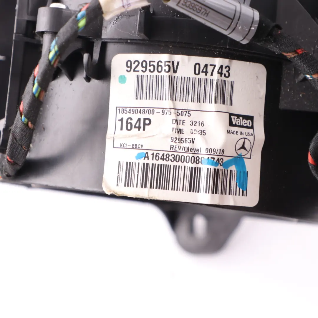  Blower Mercedes W164 Automatic A/C Heater Blower Fan Housing Motor - SKU A1648300008 - Part number A1648300008