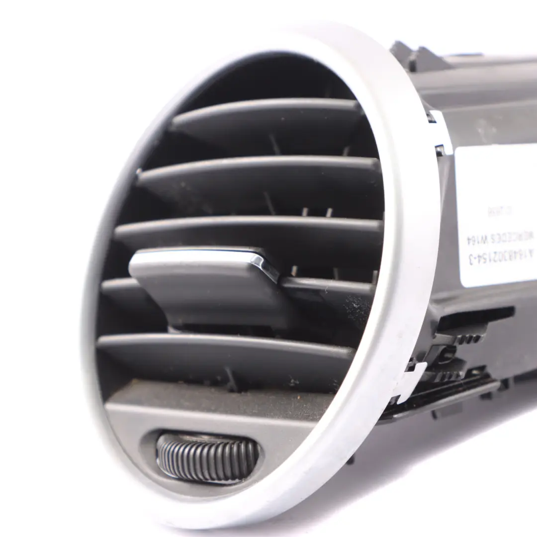 Dashboard Centre Air Vent Nozzle Grille Black to Mercedes ML W164 with Part number A1648302154 Mercedes ML W164 Dashboard Centre Air Vent Nozzle Grille Black - SKU A1648302154-3 - Part number A1648302154