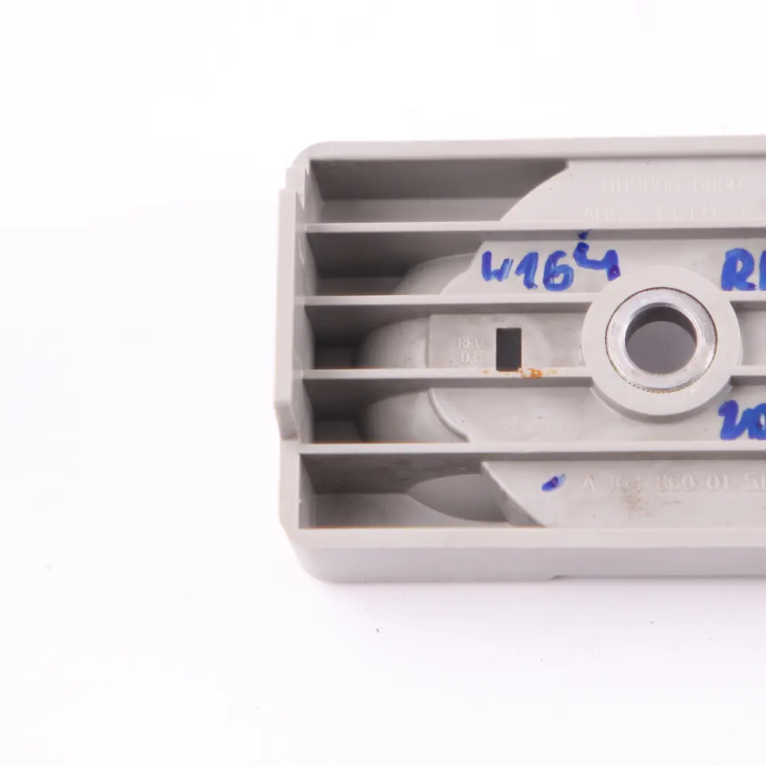 Boot Anchor Rear Left N/S Hook Bracket Grey to Mercedes ML W164 with Part number A1648600151 Mercedes ML W164 Boot Anchor Rear Left N/S Hook Bracket Grey - SKU A1648600151-1 - Part number A1648600151