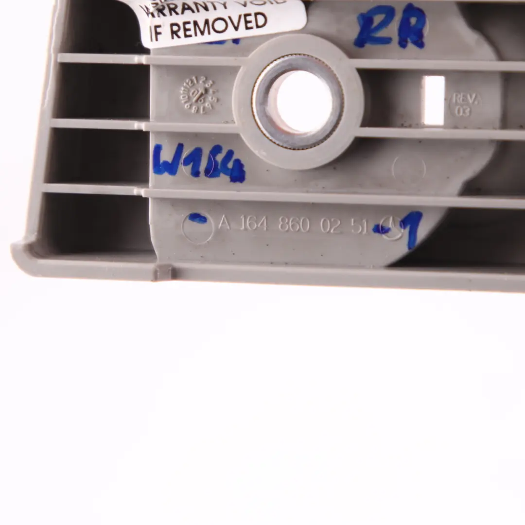 Mercedes ML W164 Boot Anchor Rear Right O/S Hook Bracket Grey - SKU A1648600251-1 - Part number A1648600251