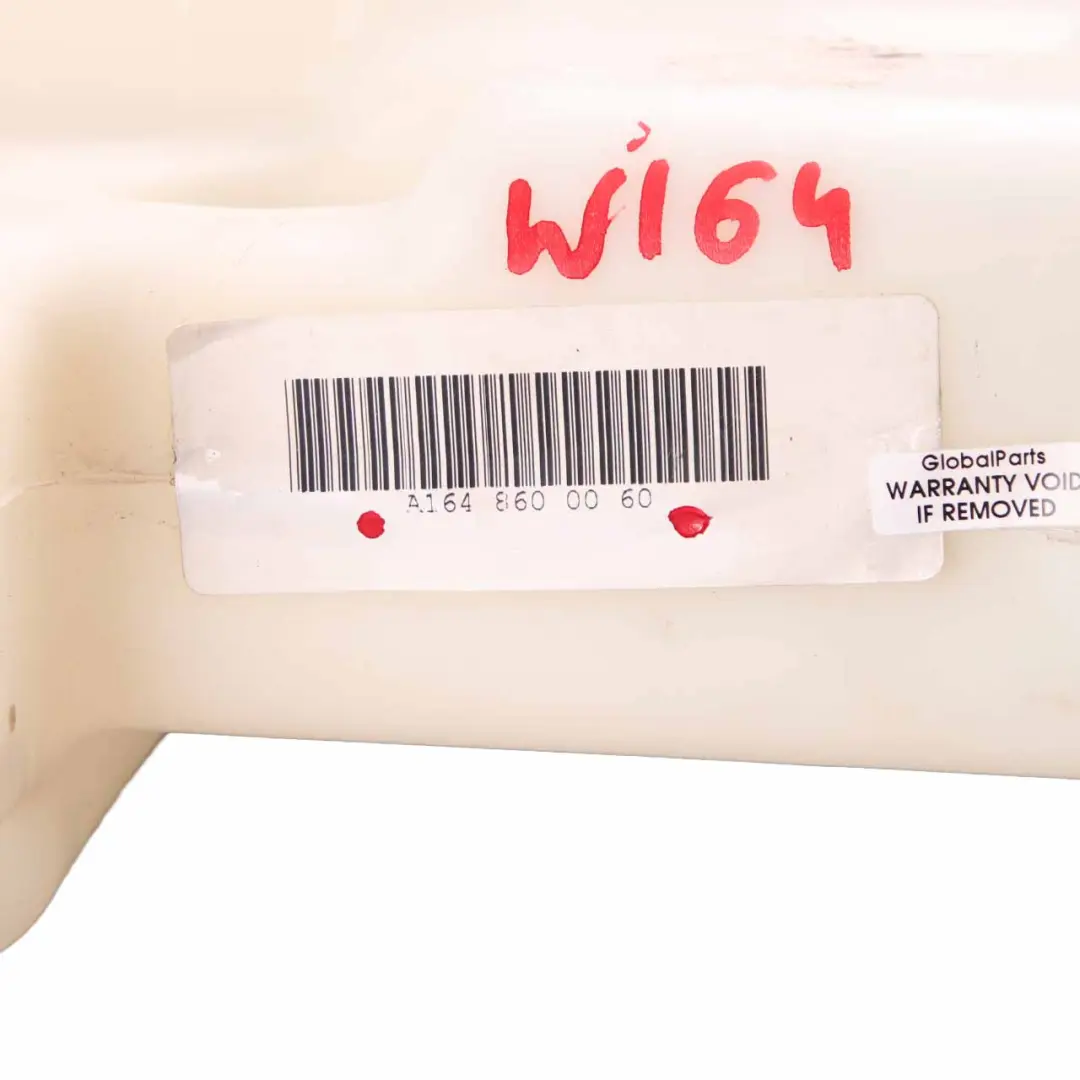 Bouteille lave-glace Réservoir pare-brise A1648600060 pour Mercedes ML W164 à propos du numéro de pièce A1648600960 Mercedes ML W164 Bouteille lave-glace Réservoir pare-brise A1648600060 - SKU A1648600960 - Numéro de pièce A1648600960