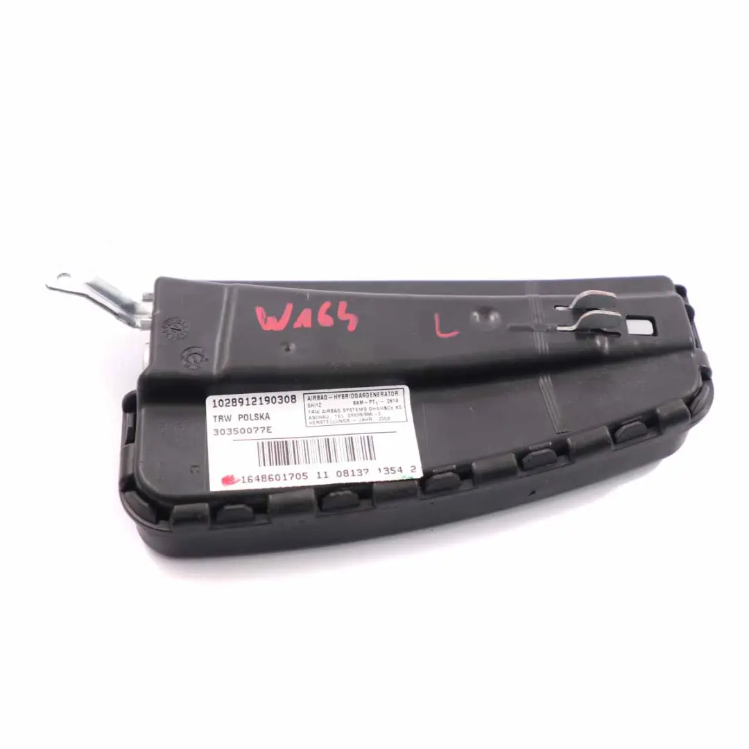 Airbag laterale anteriore sinistro modulo sedile per Mercedes W164 W221 con numero di parte A1648601705 Mercedes W164 W221 Airbag laterale anteriore sinistro modulo sedile - SKU A1648601705 - Numero di parte A1648601705